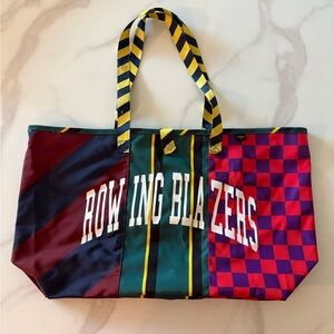 Rowing Blazers x Target Multicolor Striped Tote Bag (new)